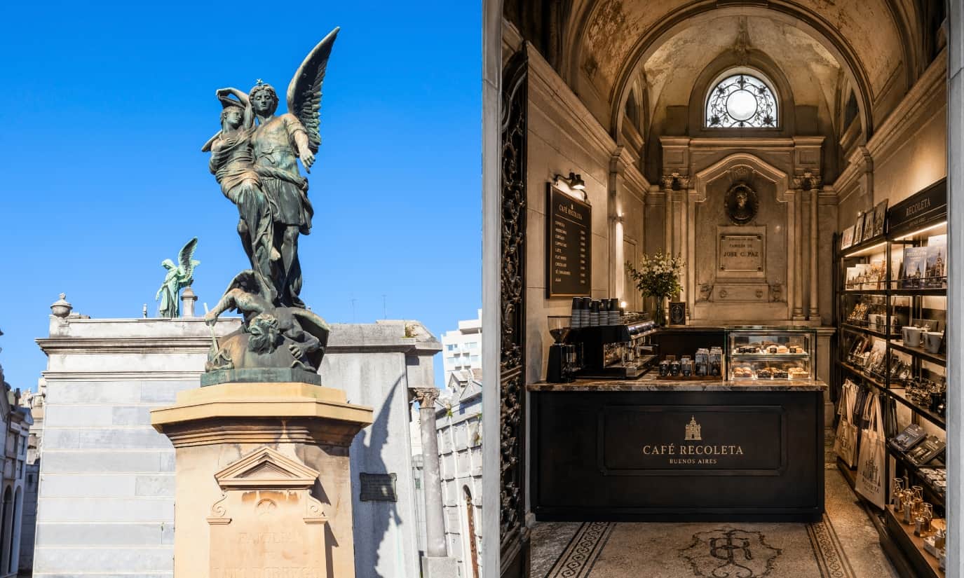 Cementerio recoleta café proyecto