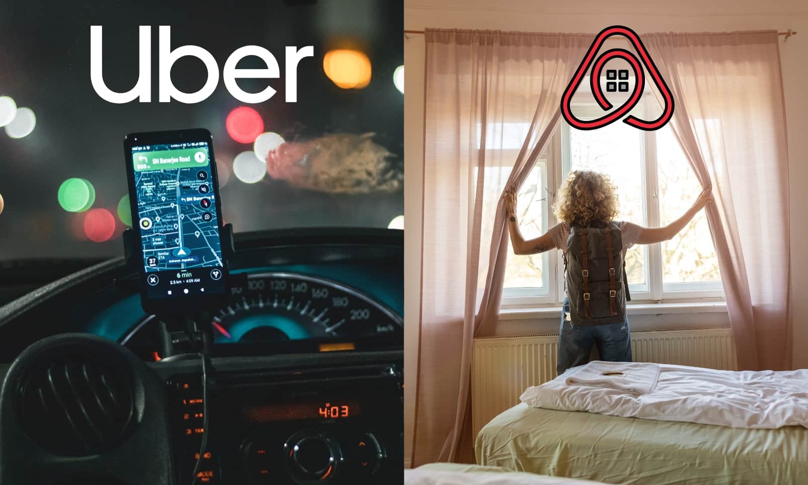 uber y airbnb