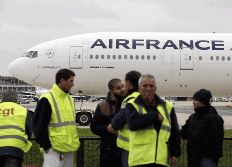 Air France pone en marcha un plan de reajuste 2