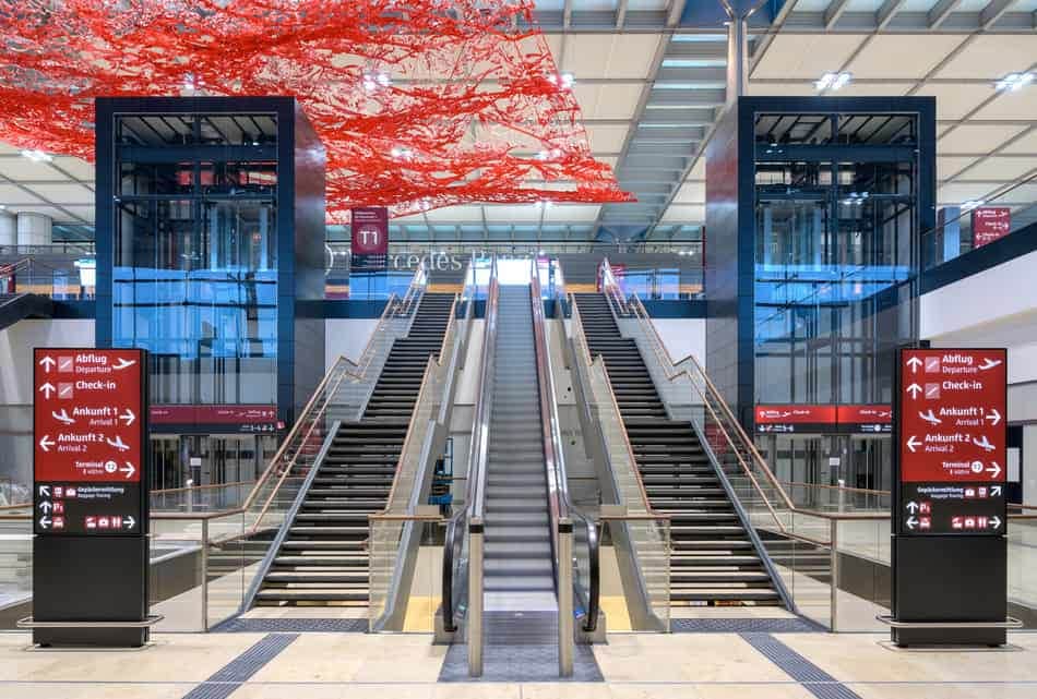 Berlin Brandenburg Airport Entrance
