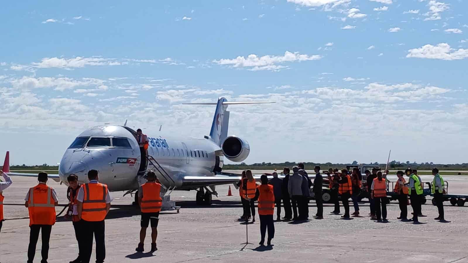 Paranair-vuelo-Cordoba-Asunción-del-Paraguay