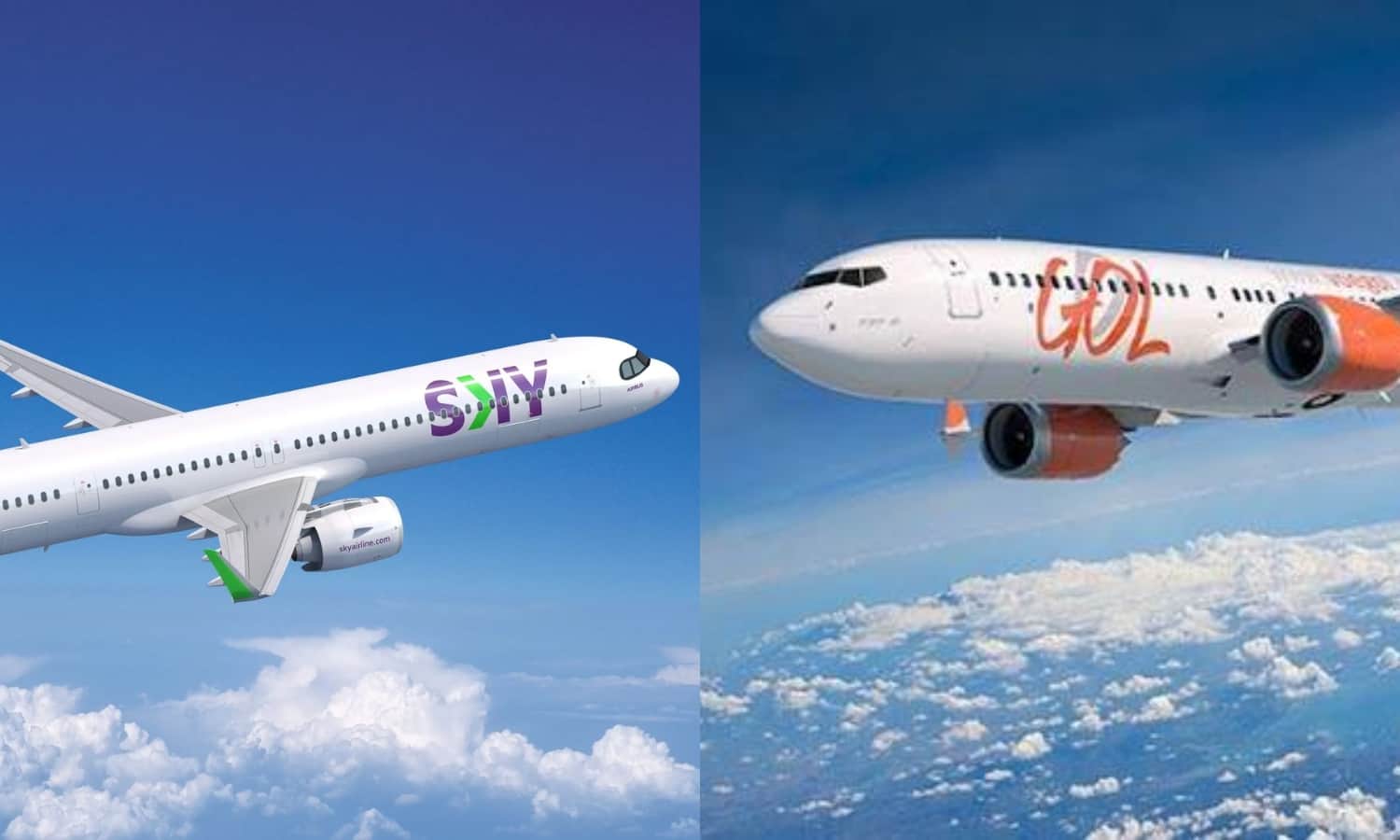 gol y sky airlines