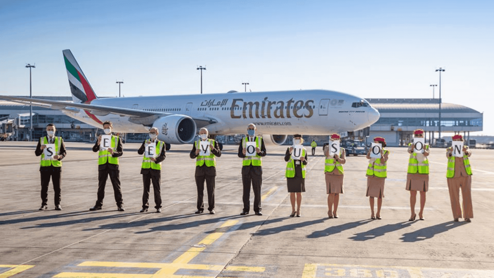 Desde distintas partes del mundo, Emirates dice 'Hasta pronto' y anuncia la suspensión temporaria de todos sus vuelos 1
