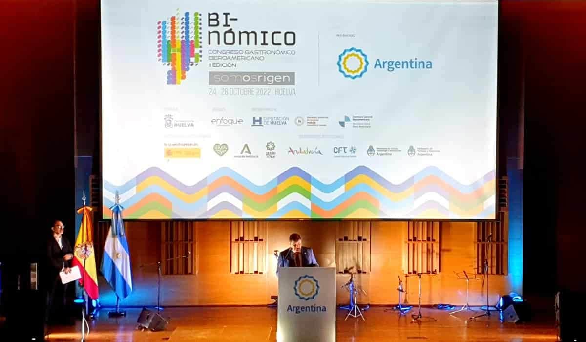 Presentan Binómico 2022 el congreso gastronómico iberoamericano que tendrá a Argentina como país invitado