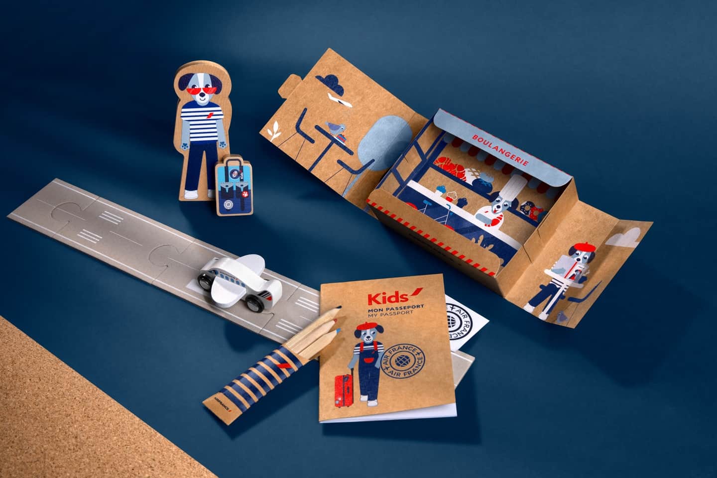 Air France presenta nuevos kits de viaje con forma de caja de juegos para sus pasajeros más jóvenes-1
