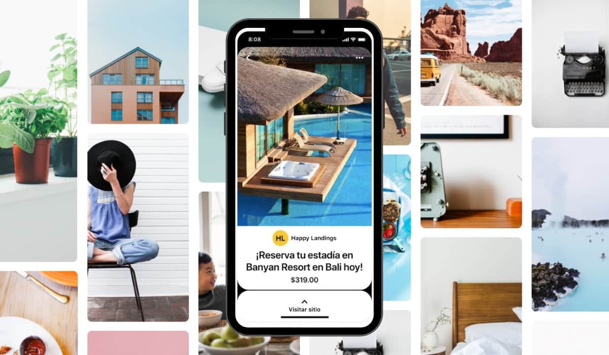 Pinterest lanza Catálogo de viajes una nueva herramienta que permitirá a las marcas de viajes subir sus productos a la plataforma-1