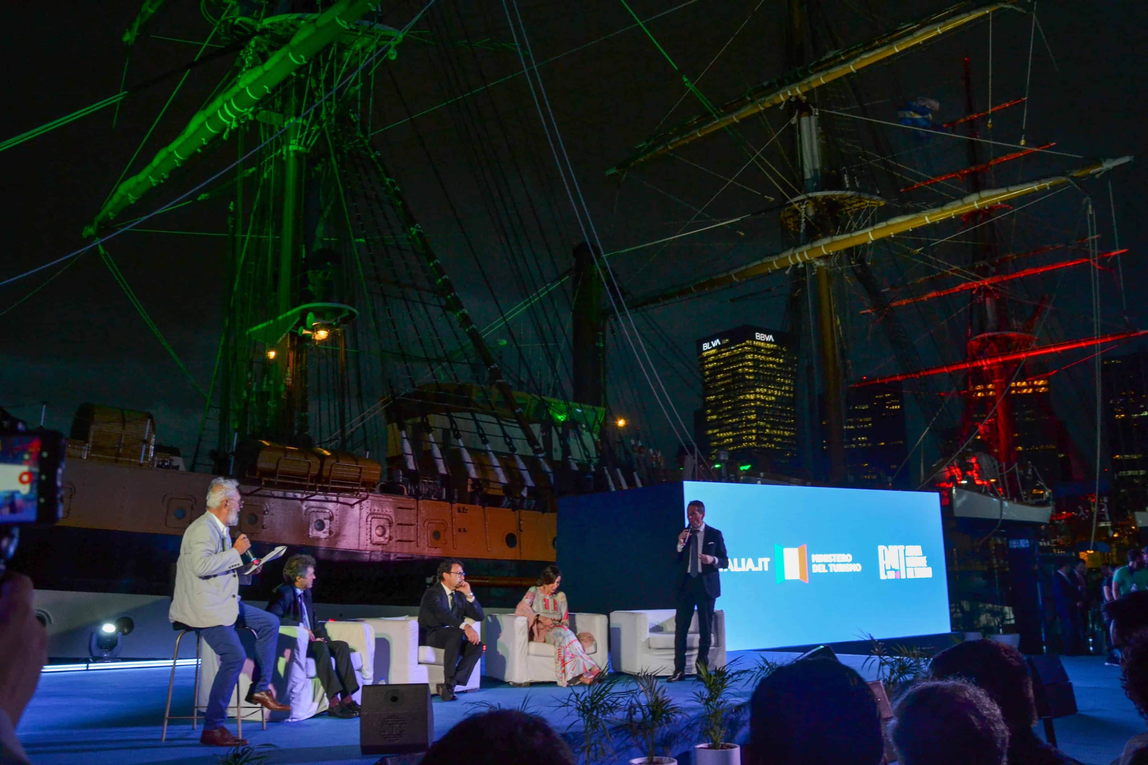 Italia impulsa el turismo de raíces en Argentina con la llegada de la nave Amerigo Vespucci como protagonista-1